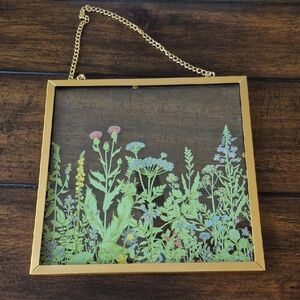 Gold Framed Botanical Wall Art